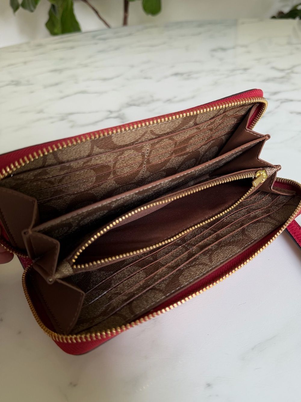 NWT Disney X Coach Long Zip Around Wallet w/Who Is The Fairest One Of All Motif - Picture 9 of 14